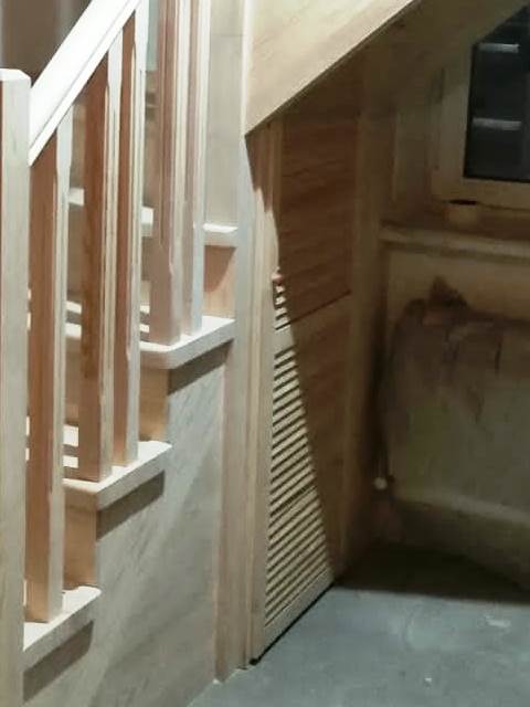 поворотная лестница на 2 этаж