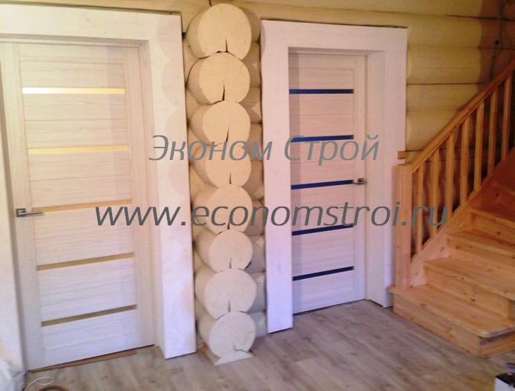 Фото деревянной лестницы в интерьере дома